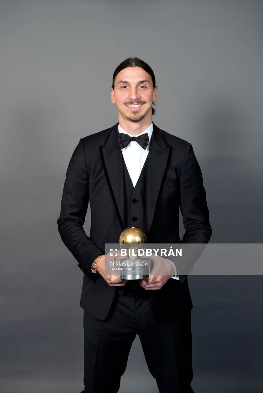 Guldbollen tilldelades Zlatan Ibrahimovic