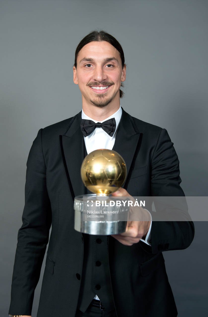 Guldbollen tilldelades Zlatan Ibrahimovic