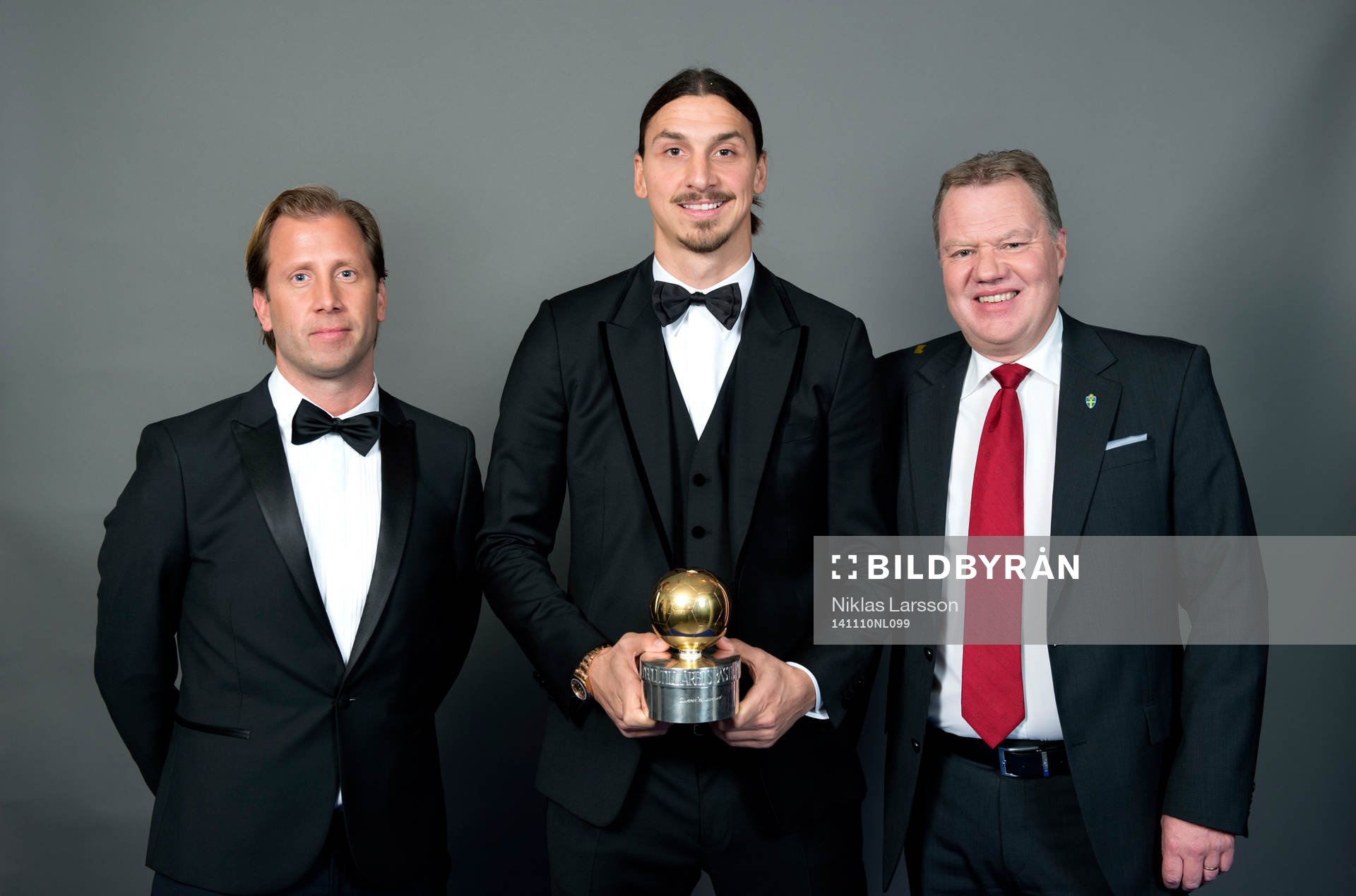 Guldbollen tilldelades Zlatan Ibrahimovic. Prisutdelare var