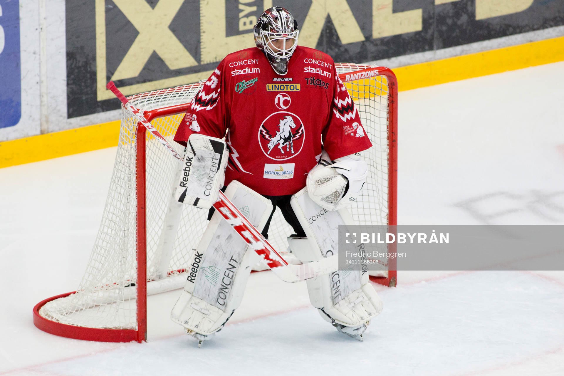 Vita Hästens målvakt Johannes Jönsson
