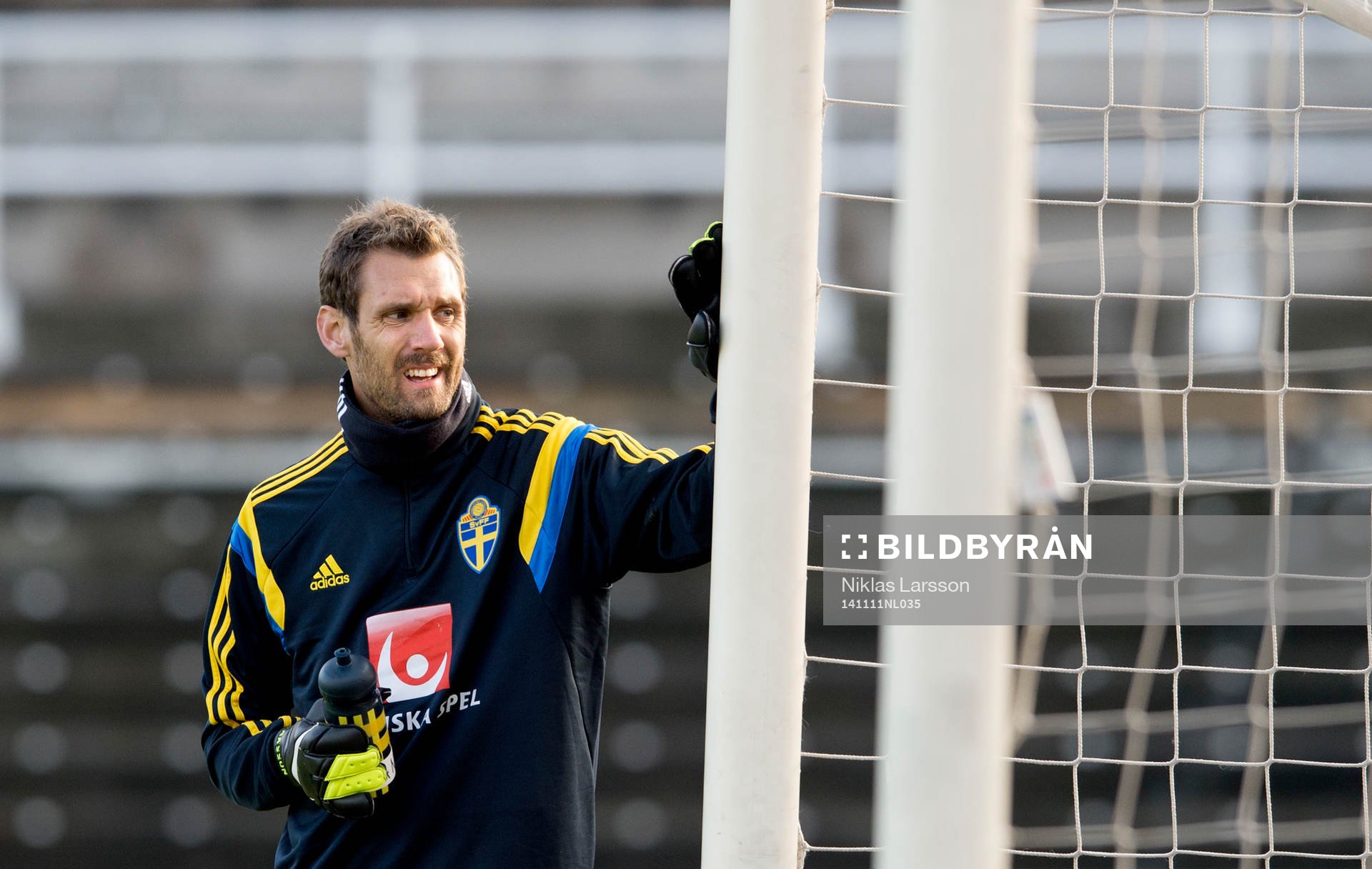 Sveriges målvakt Andreas Isaksson