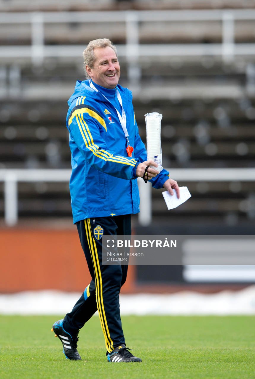 Sveriges förbundskapten Erik Hamrén