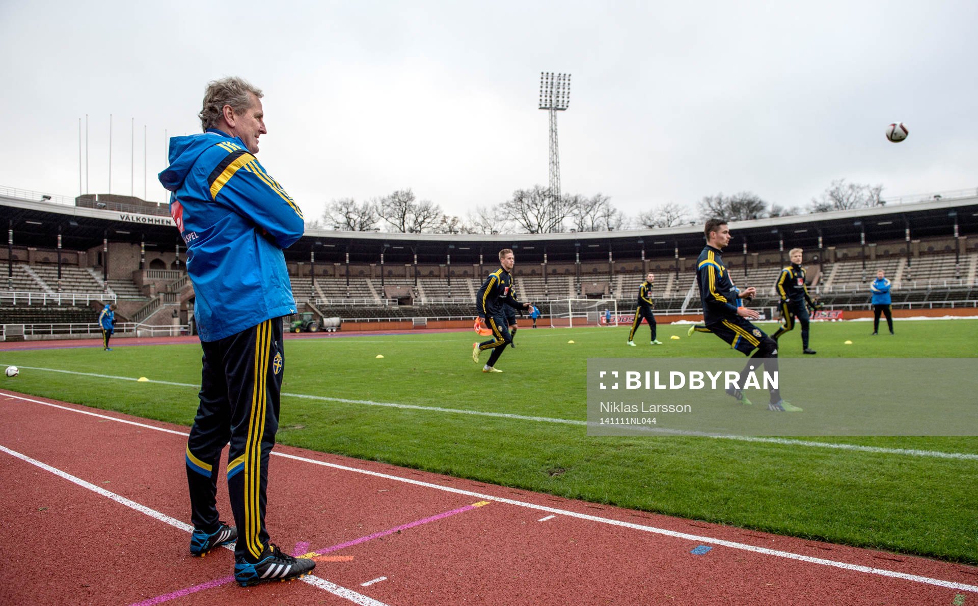 Sveriges förbundskapten Erik Hamrén