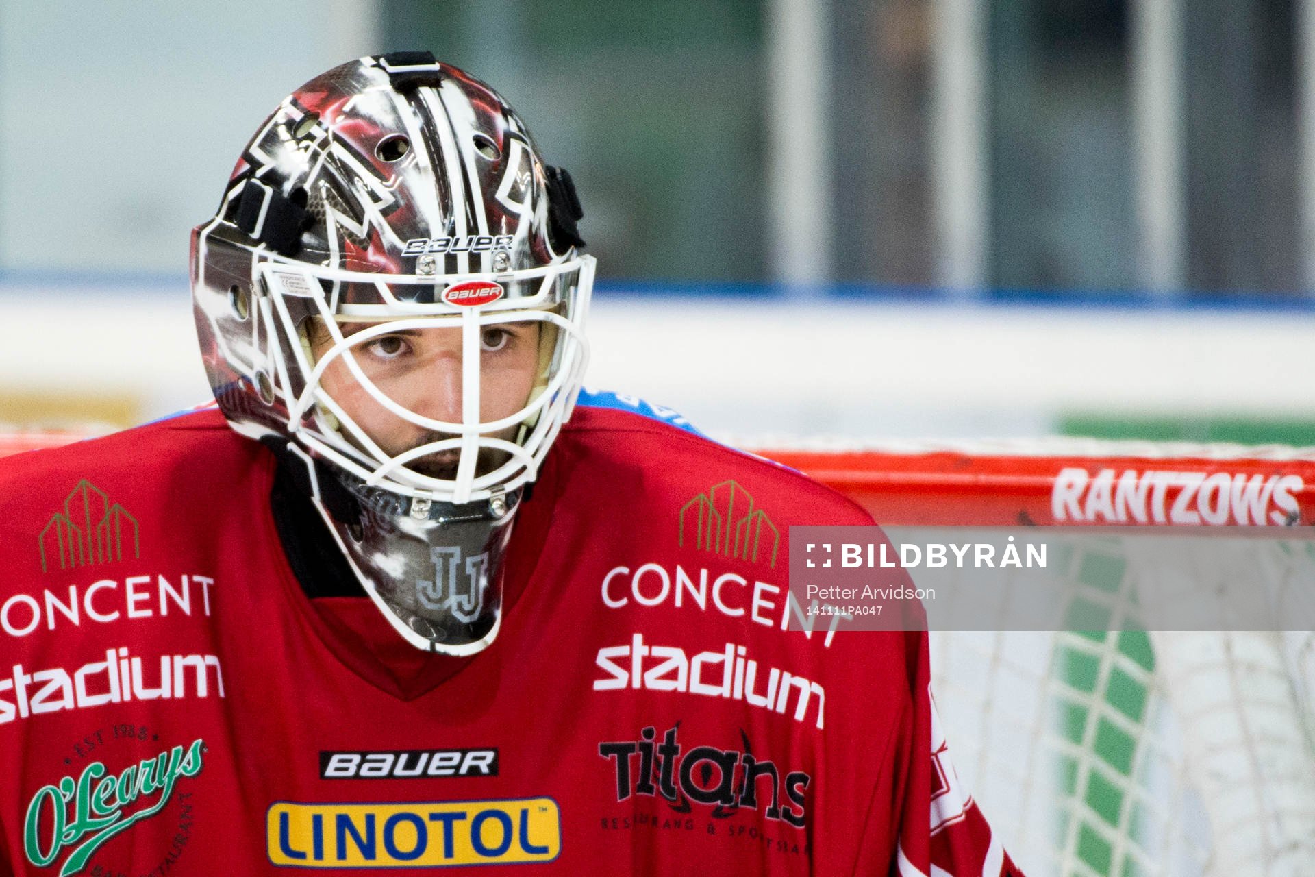 Vita Hästens målvakt Johannes Jönsson
