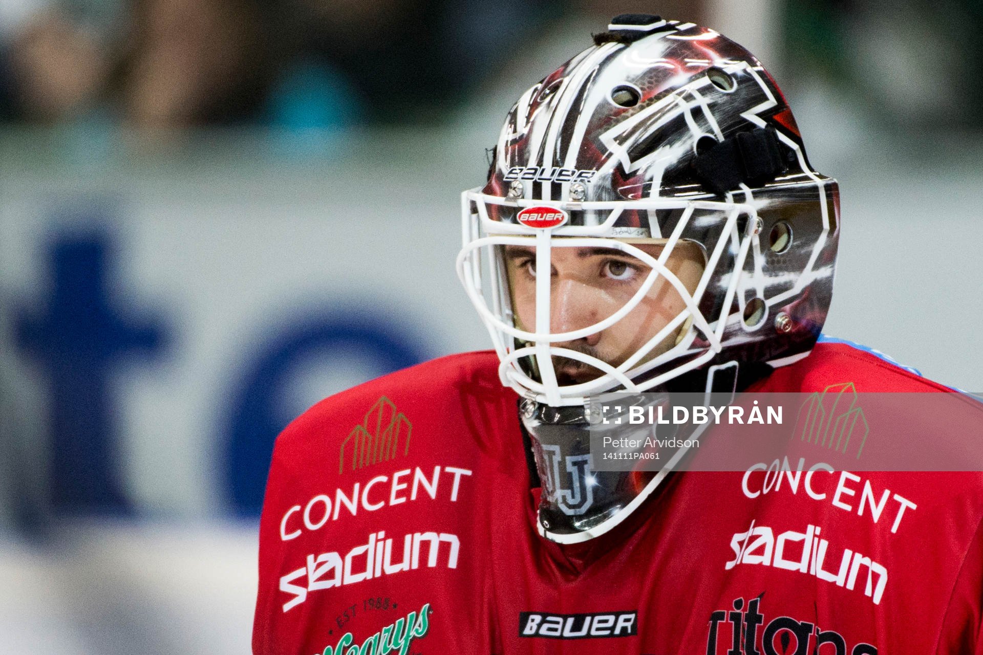 Vita Hästens målvakt Johannes Jönsson