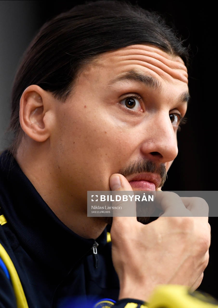 Sveriges Zlatan Ibrahimovic