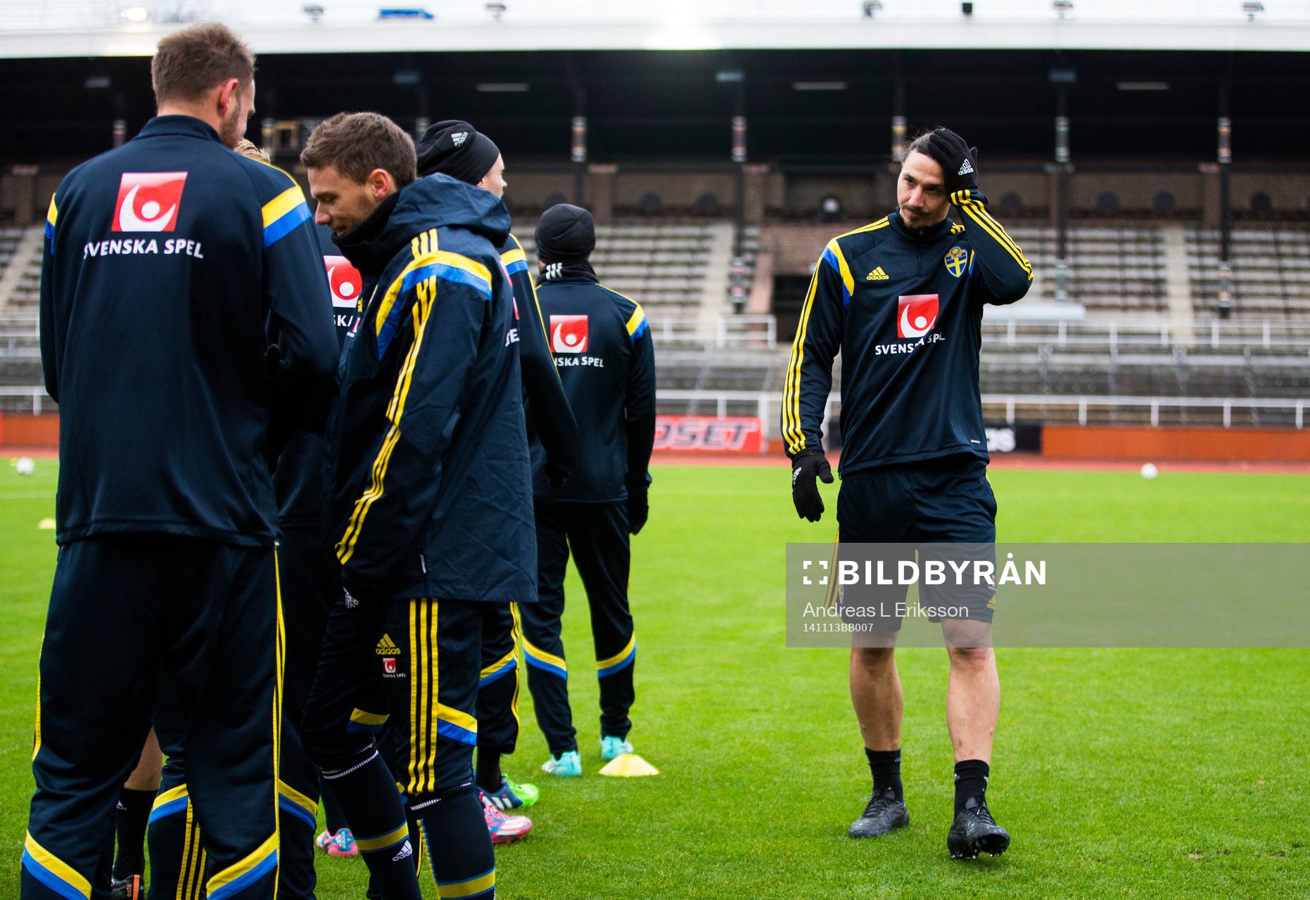 Sveriges Zlatan Ibrahimovic