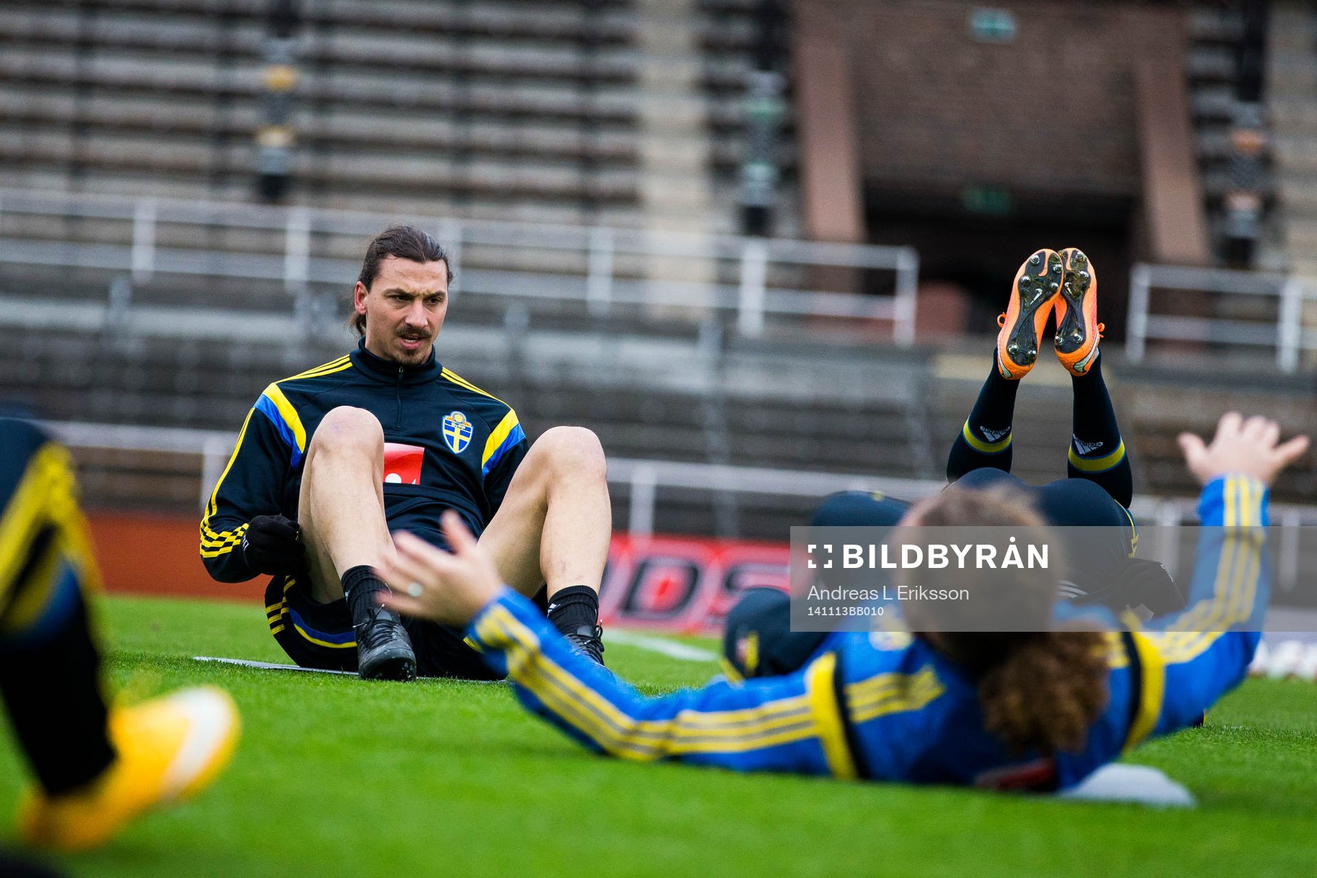 Sveriges Zlatan Ibrahimovic
