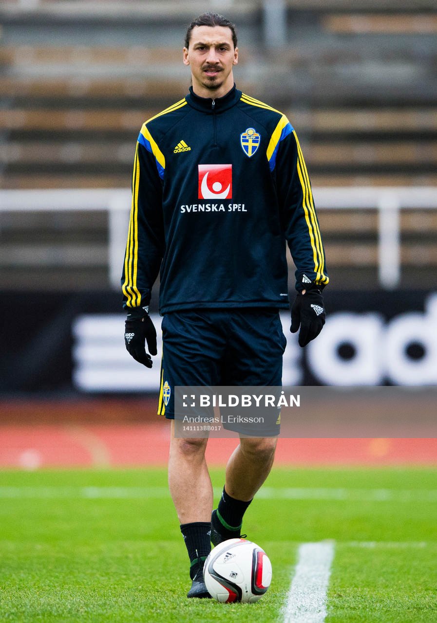 Sveriges Zlatan Ibrahimovic
