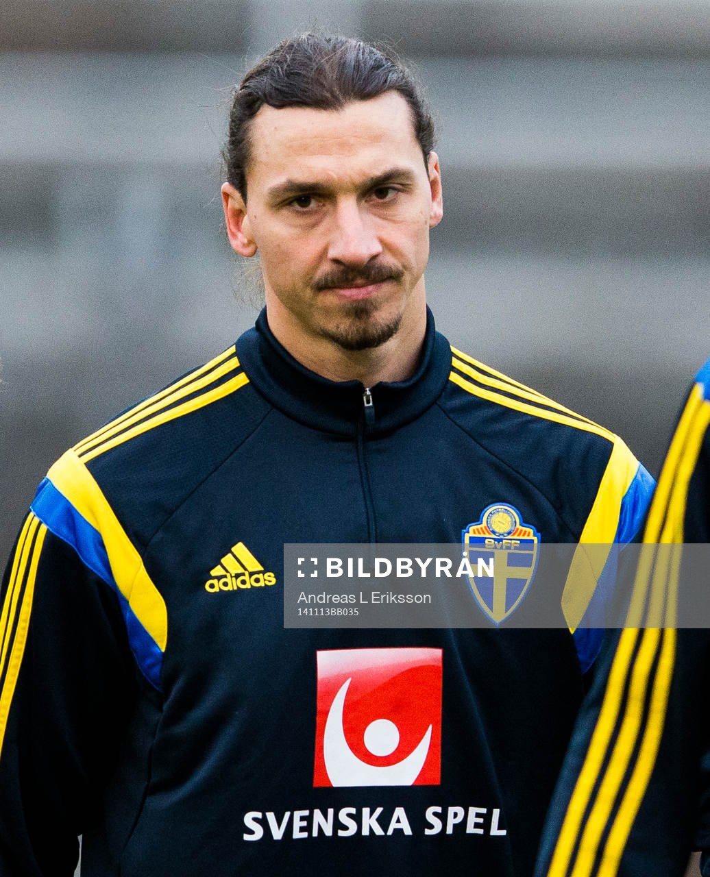 Sveriges Zlatan Ibrahimovic