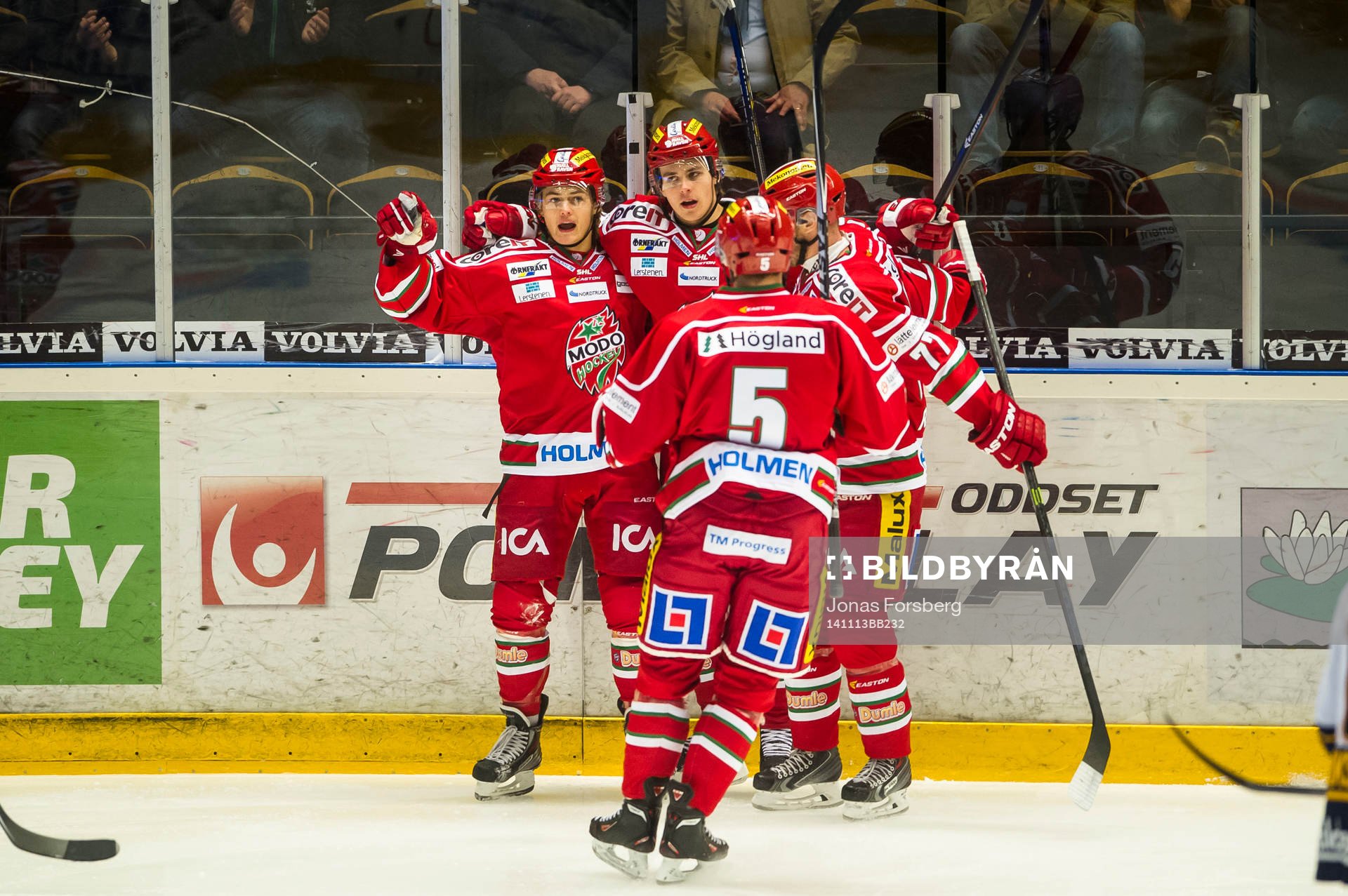 Modos William Nylandergjorde 1-1 målet Adrian Kempe Jonas
