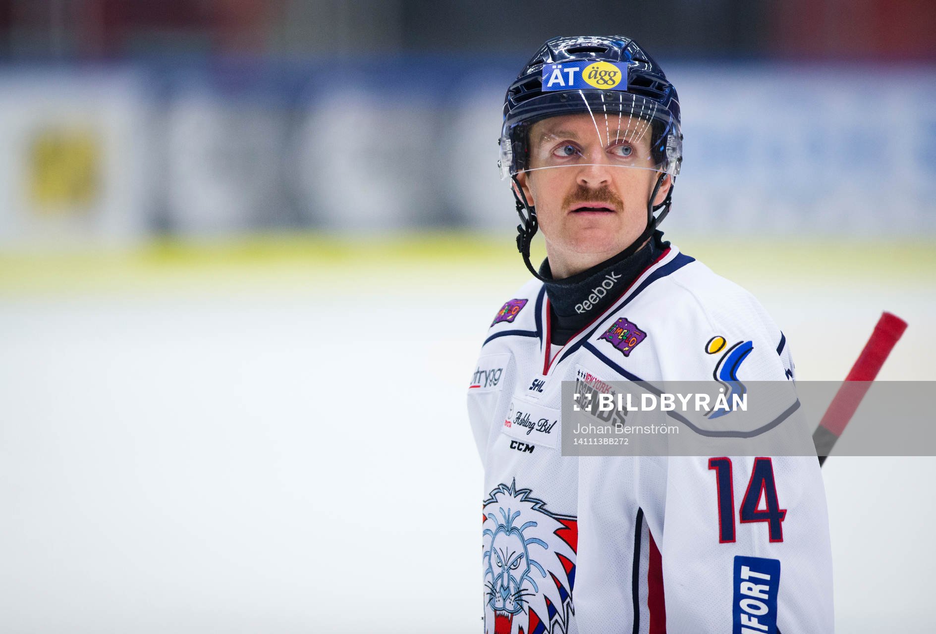 Linköpings Mark Matheson deppar