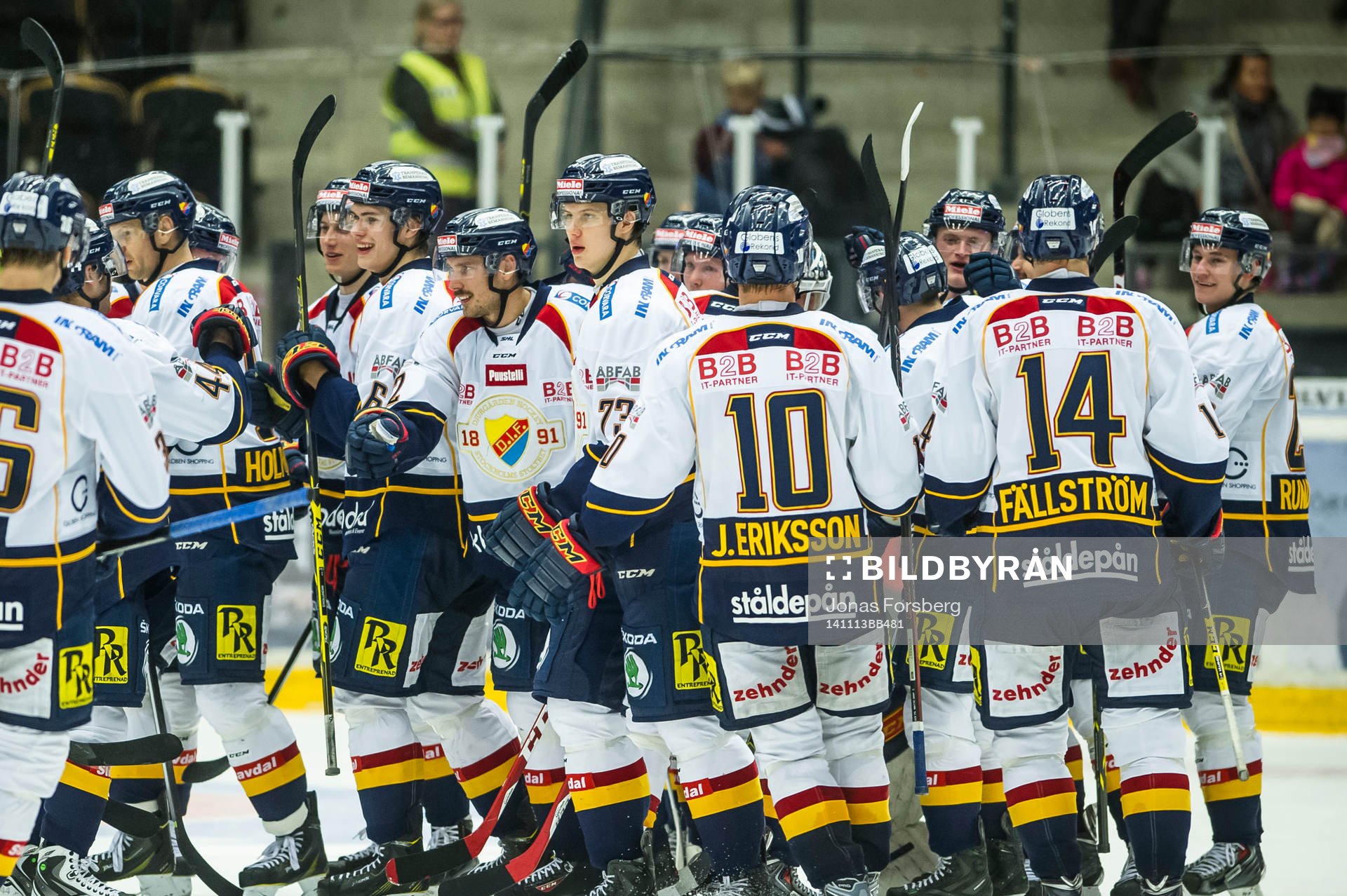 Djurgårdens jublar