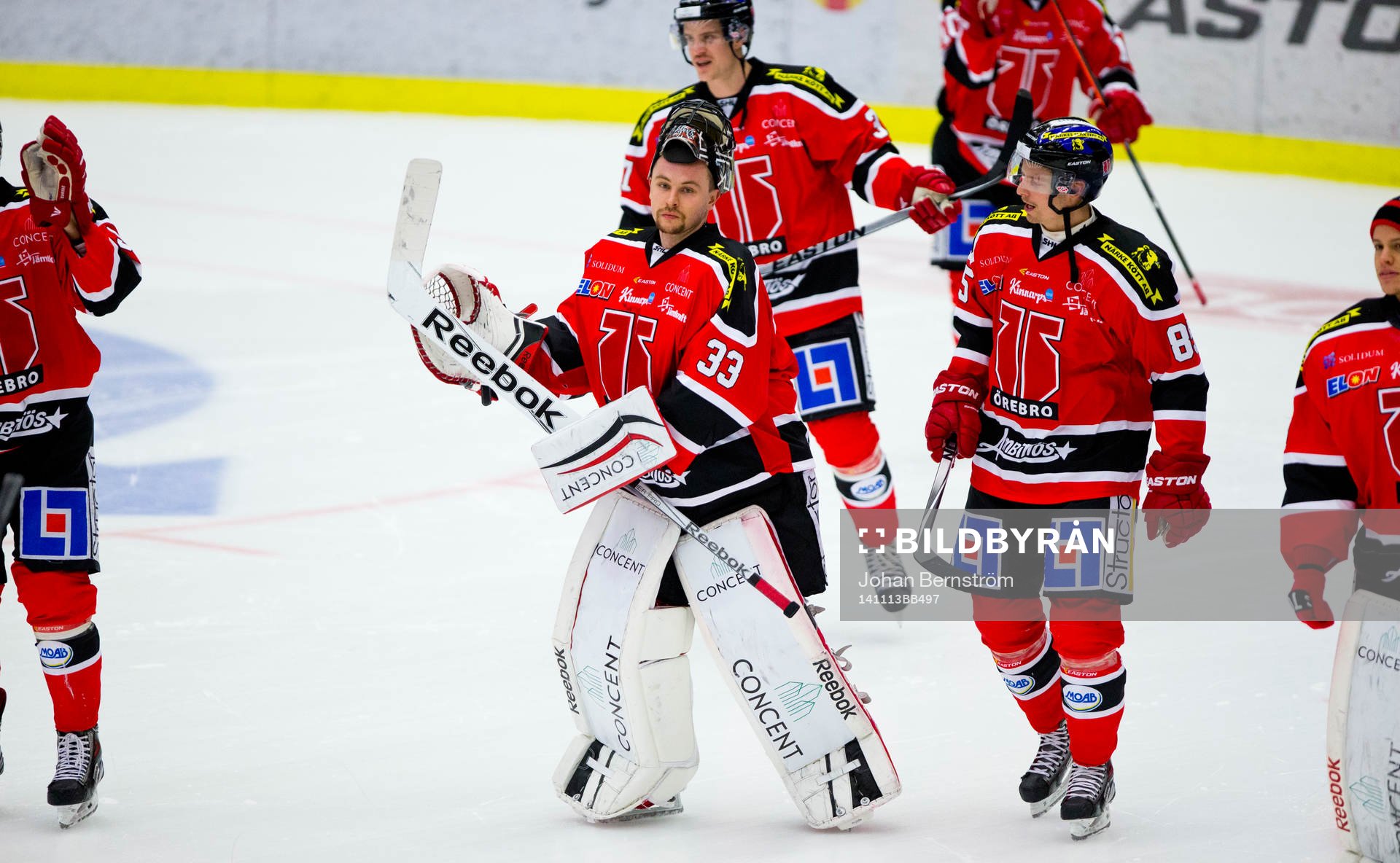 Örebros målvakt Julius Hudacek var tillbaka