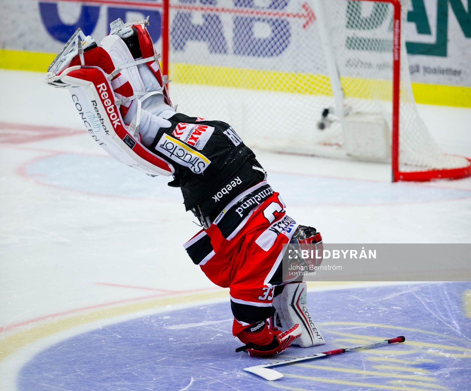 Örebros målvakt Julius Hudacek var tillbaka