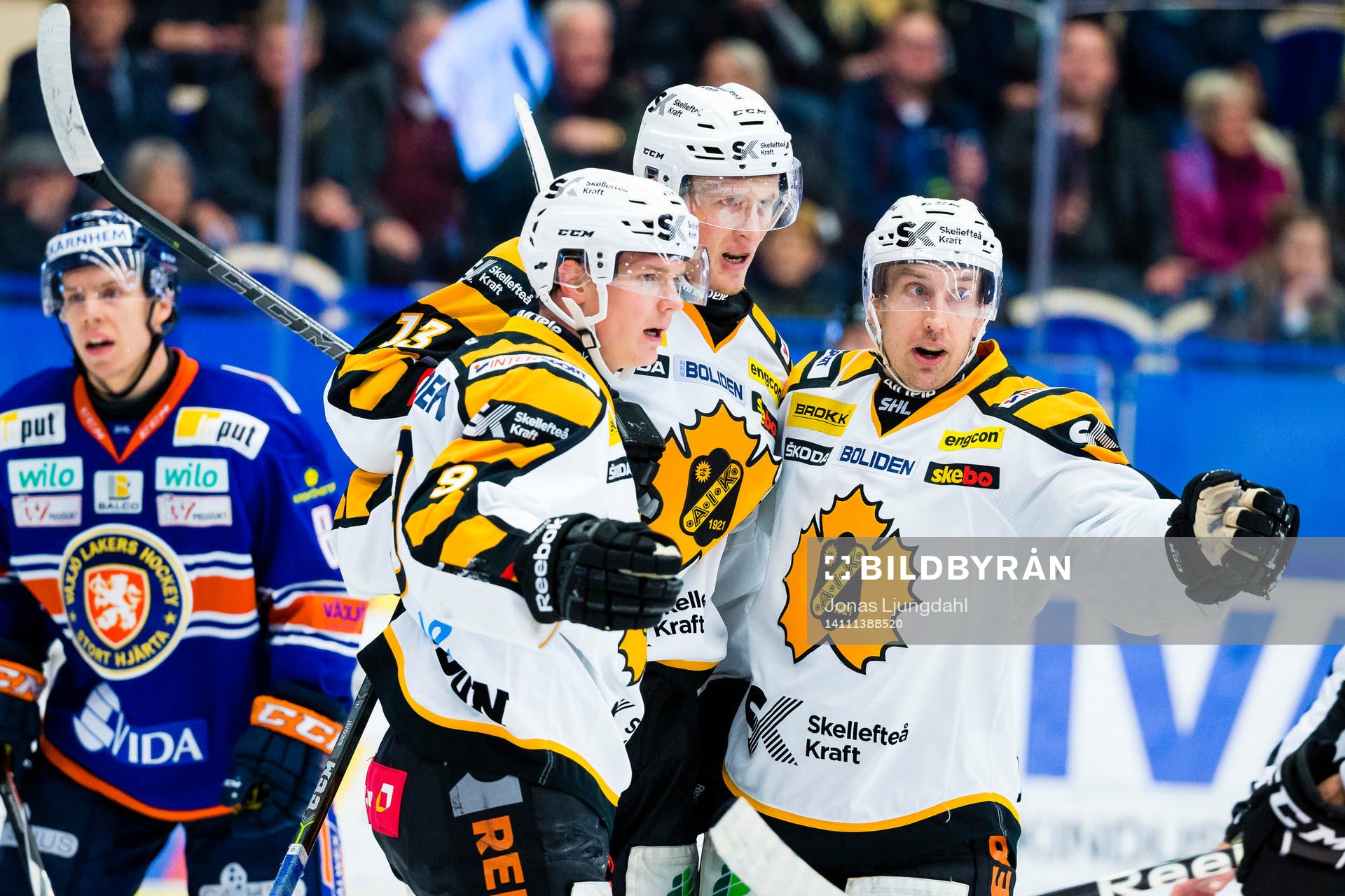 Skellefteås Mikko Lehtonen blir firad