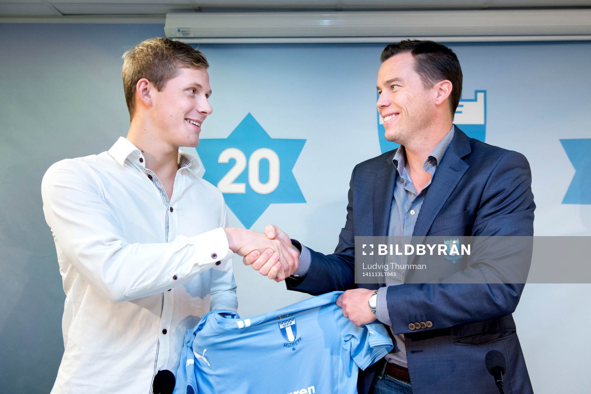 Erik Andersson och Sportchef Daniel Anderssson