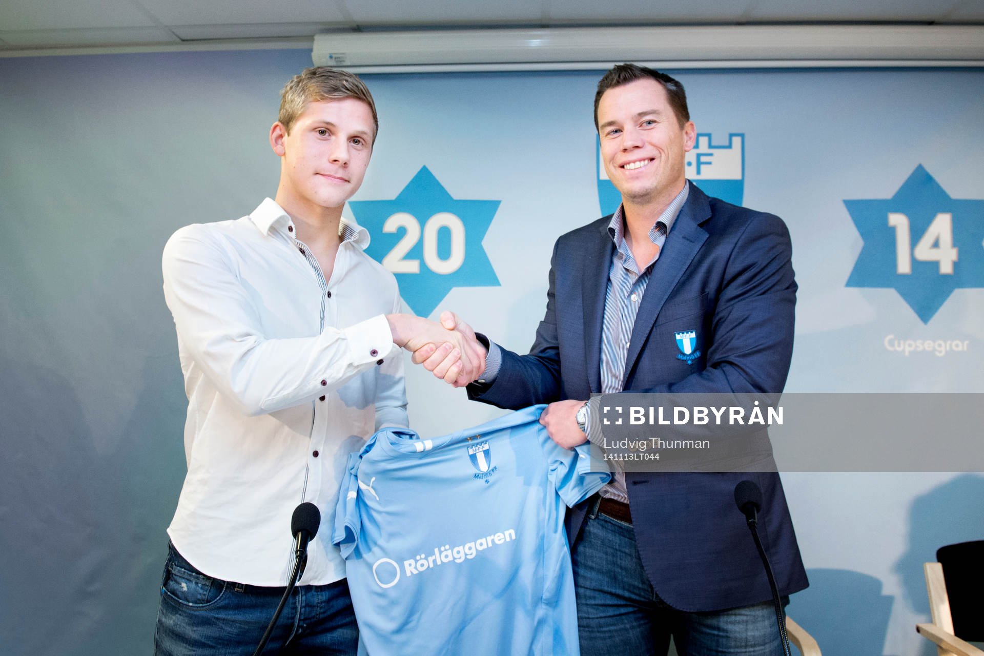 Erik Andersson och Sportchef Daniel Anderssson