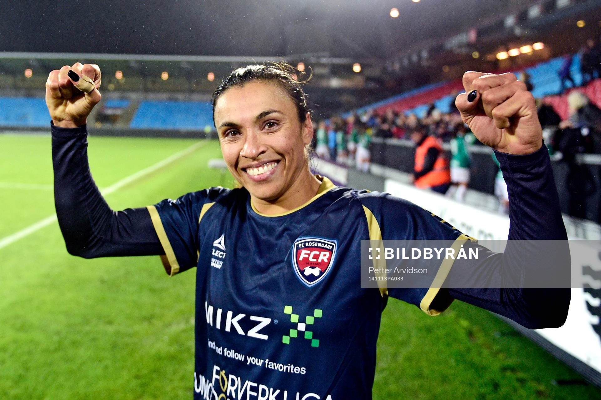 Rosengårds Marta Viera Da Silva jublar