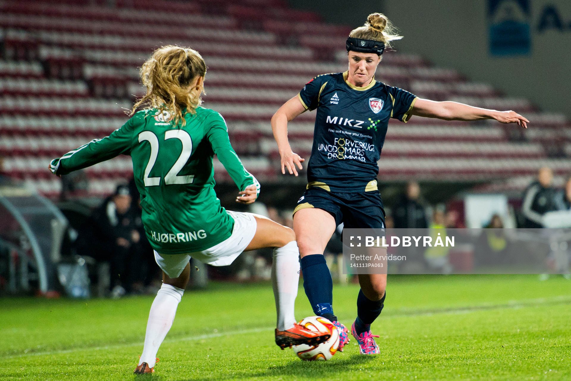 Rosengårds Kirsten Van De Ven och Fortuna Hjørrings