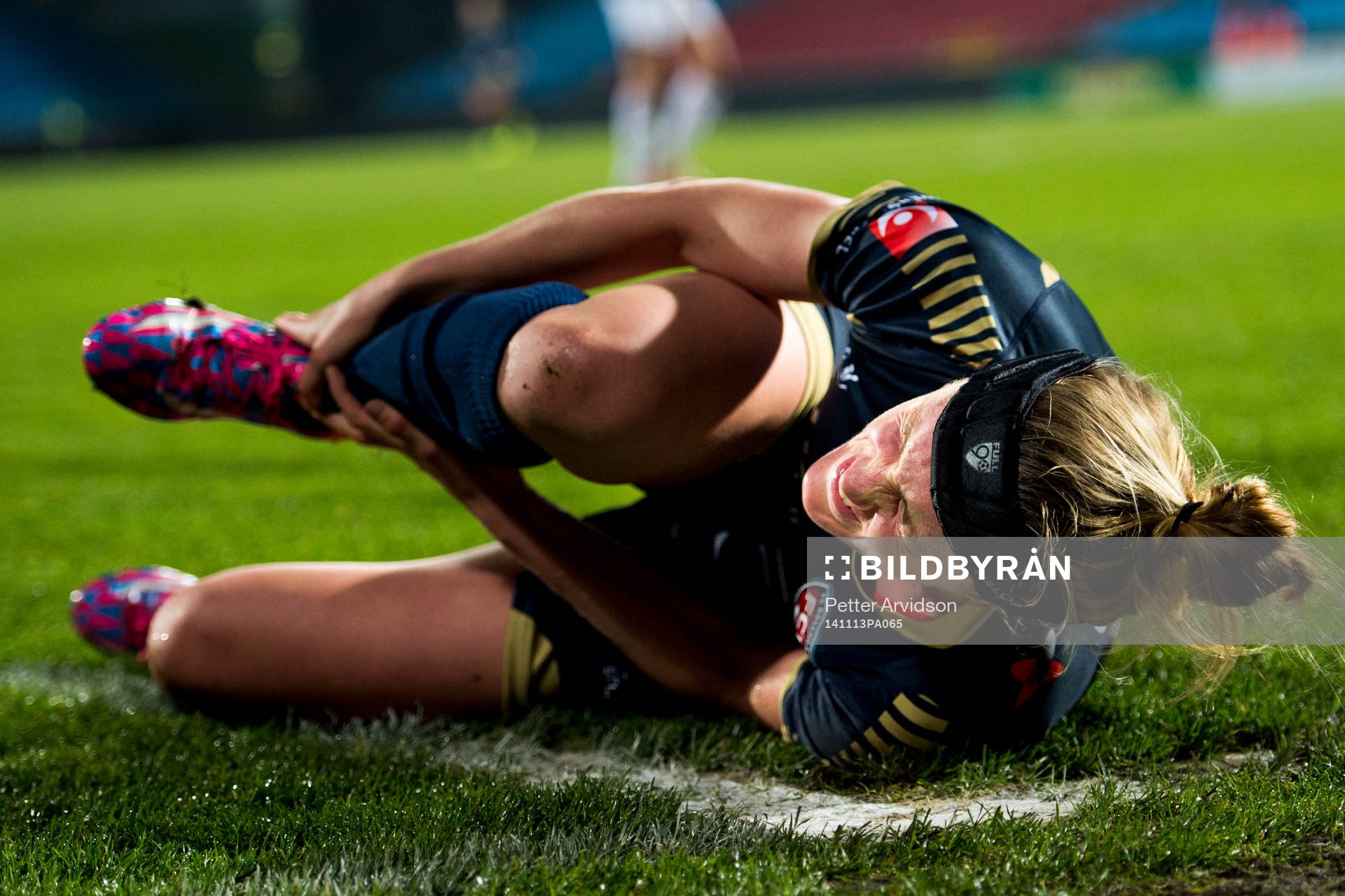 Rosengårds Kirsten Van De Ven har ont