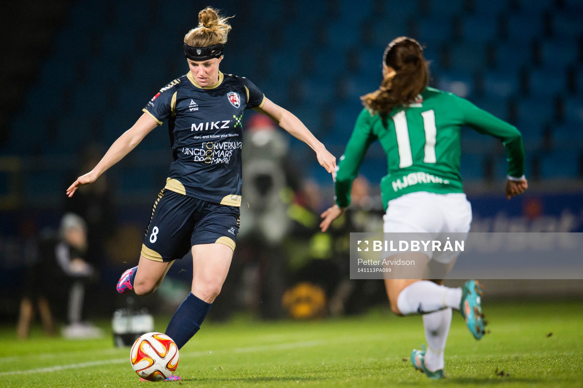 Rosengårds Kirsten Van De Ven och Fortuna Hjørrings