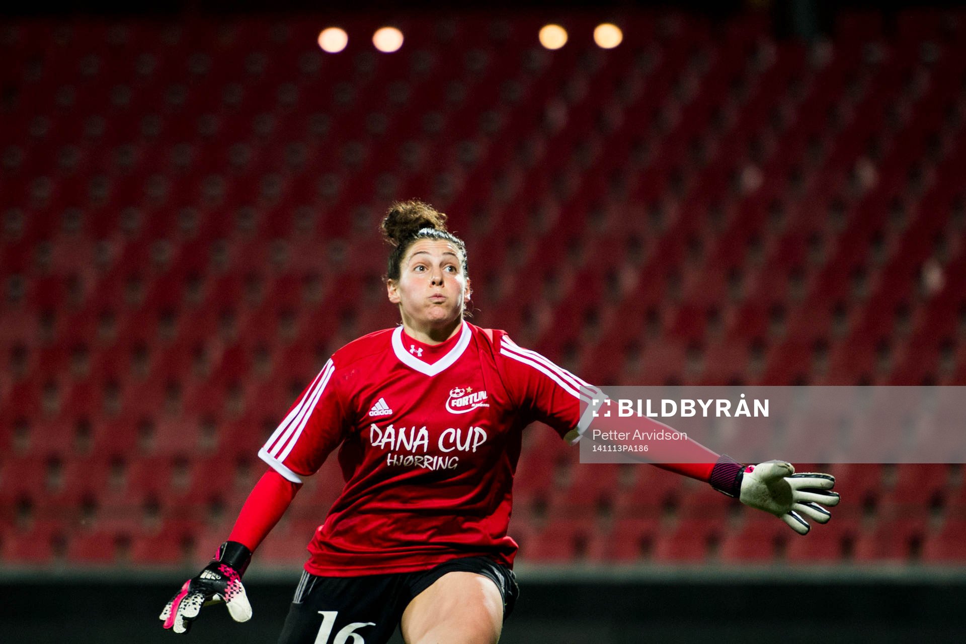 Fortuna Hjørrings målvakt Michelle Botos
