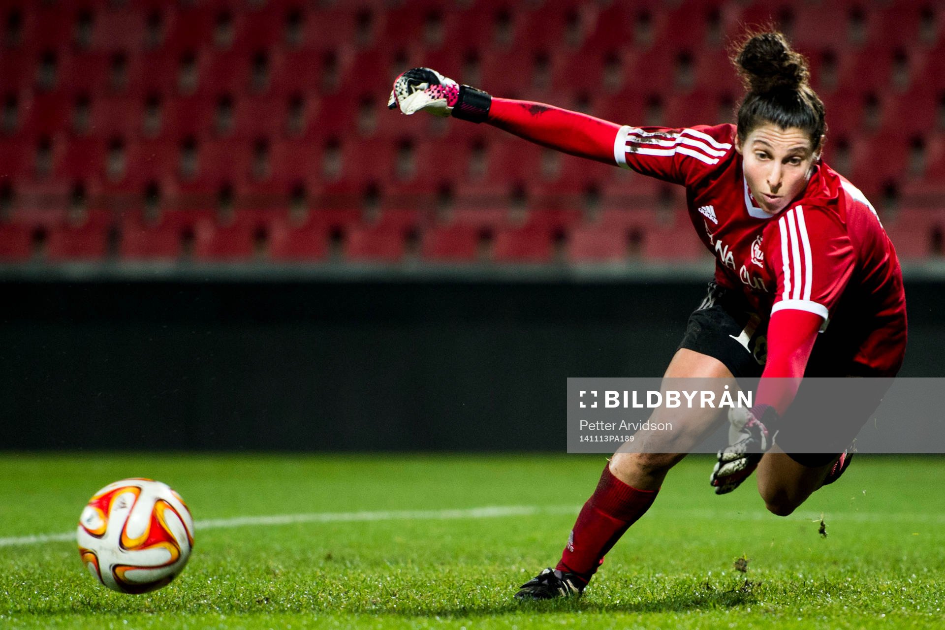 Fortuna Hjørrings målvakt Michelle Botos