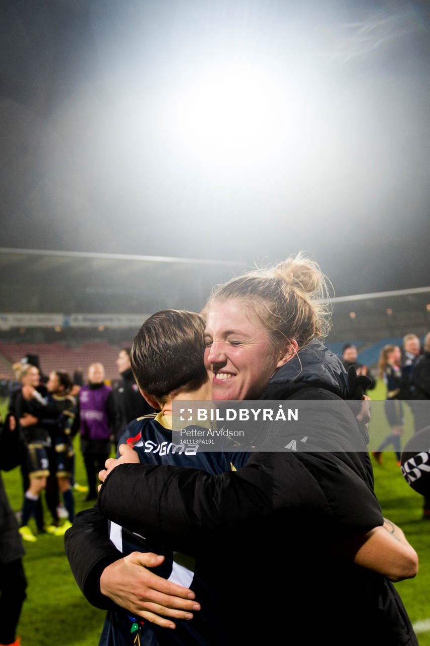 Rosengårds Kirsten Van De Ven kramar om Therese Sjögran