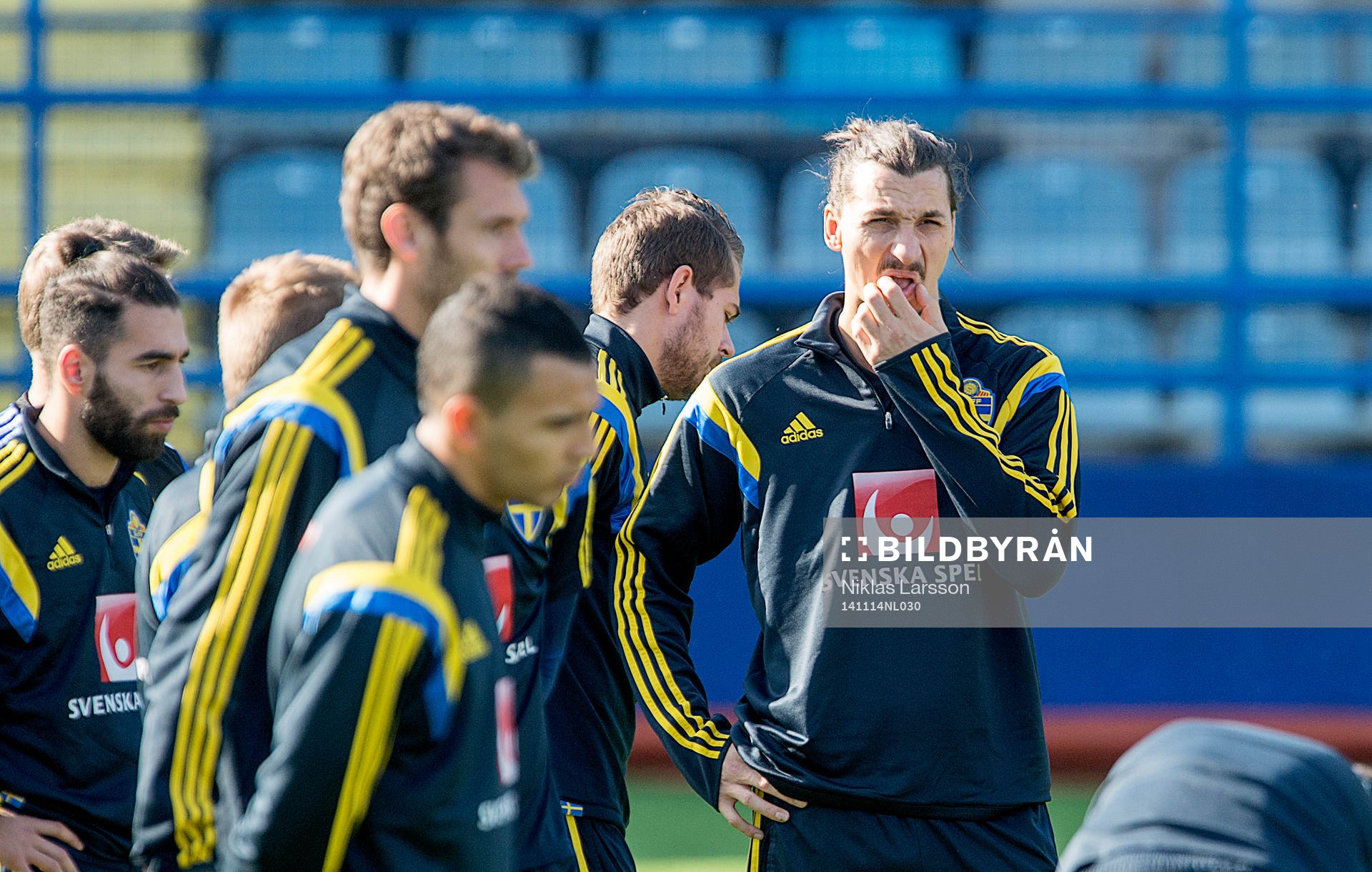 Sveriges Zlatan Ibrahimovic