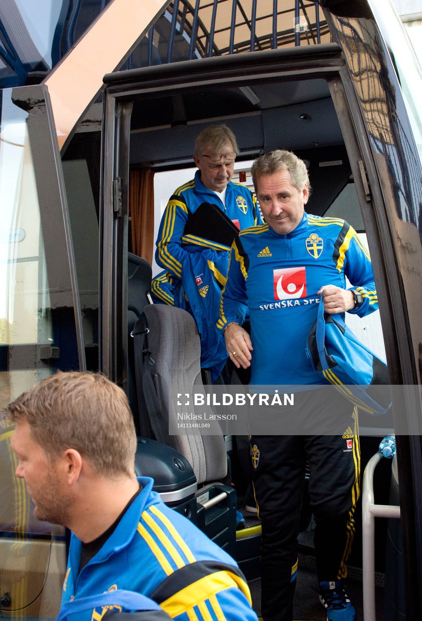 Sveriges förbundskapten Erik Hamrén