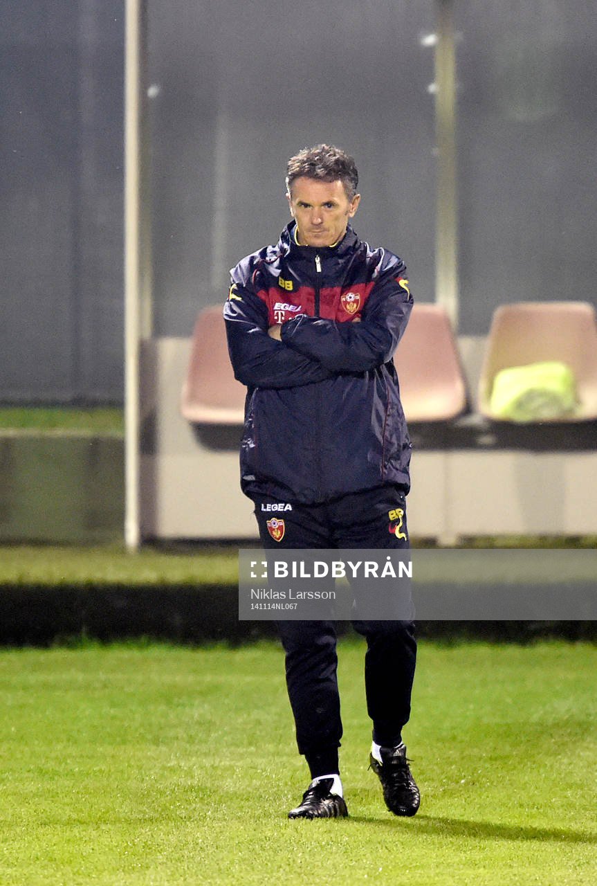 Branko Brnovic, förbundskapten Montenegro