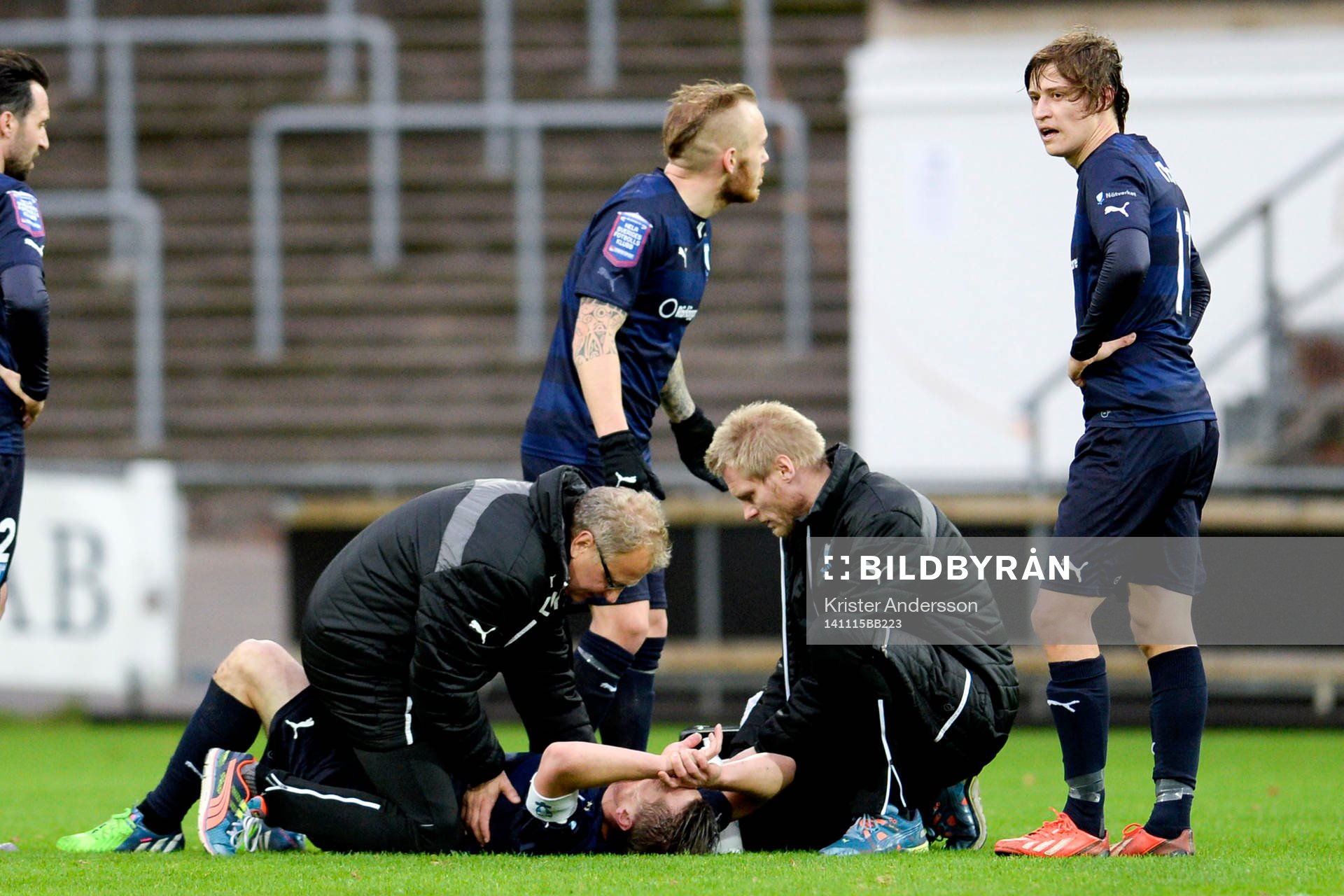 Malmö FFs Markus Rosenberg skadades