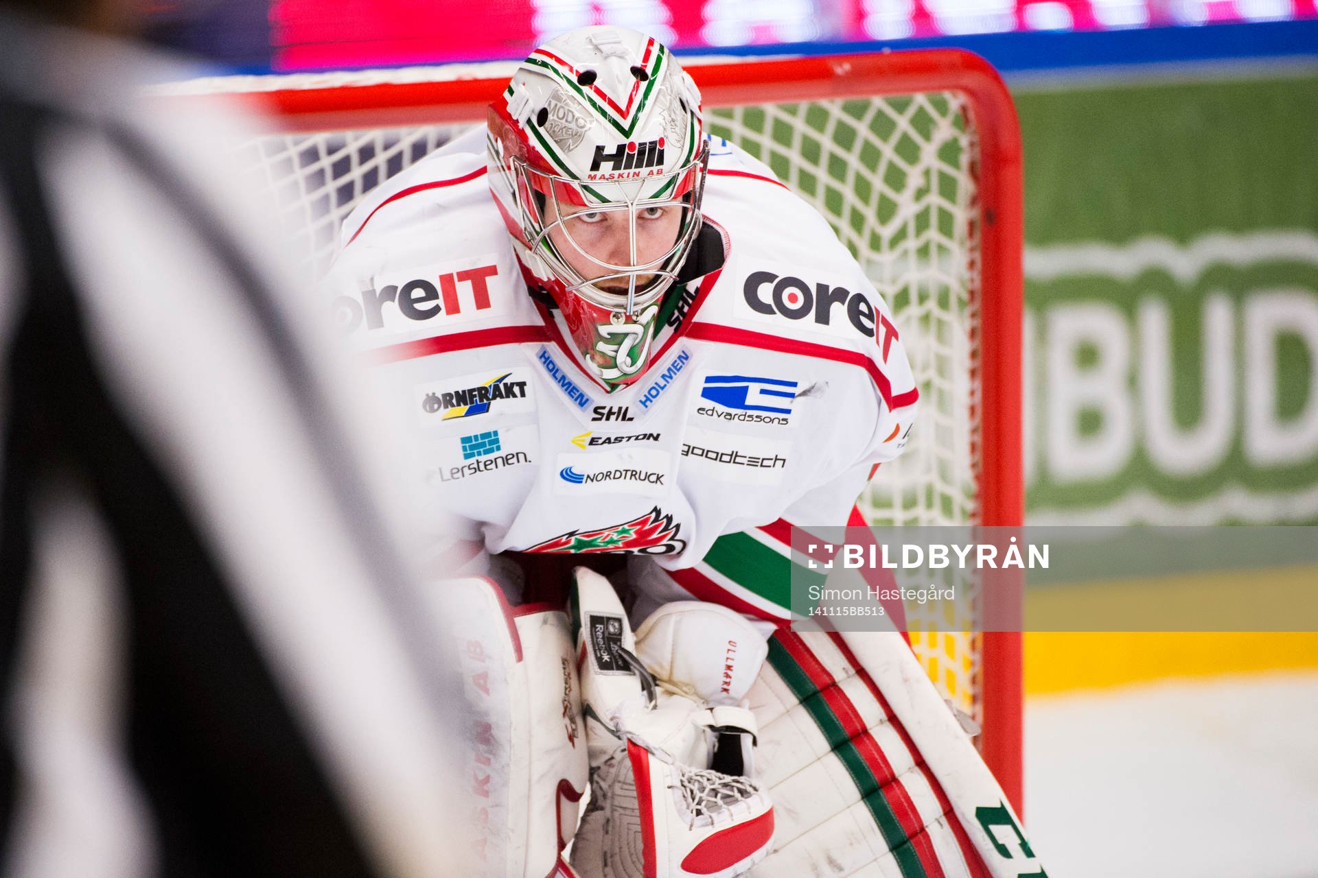 Linus Ullmark, målvakt i Modo
