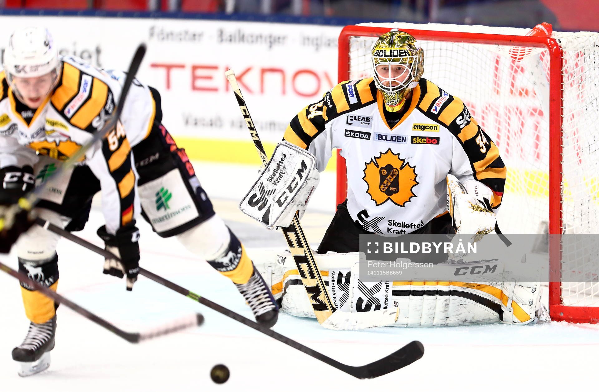 Skellefteås målvakt Erik Hanses