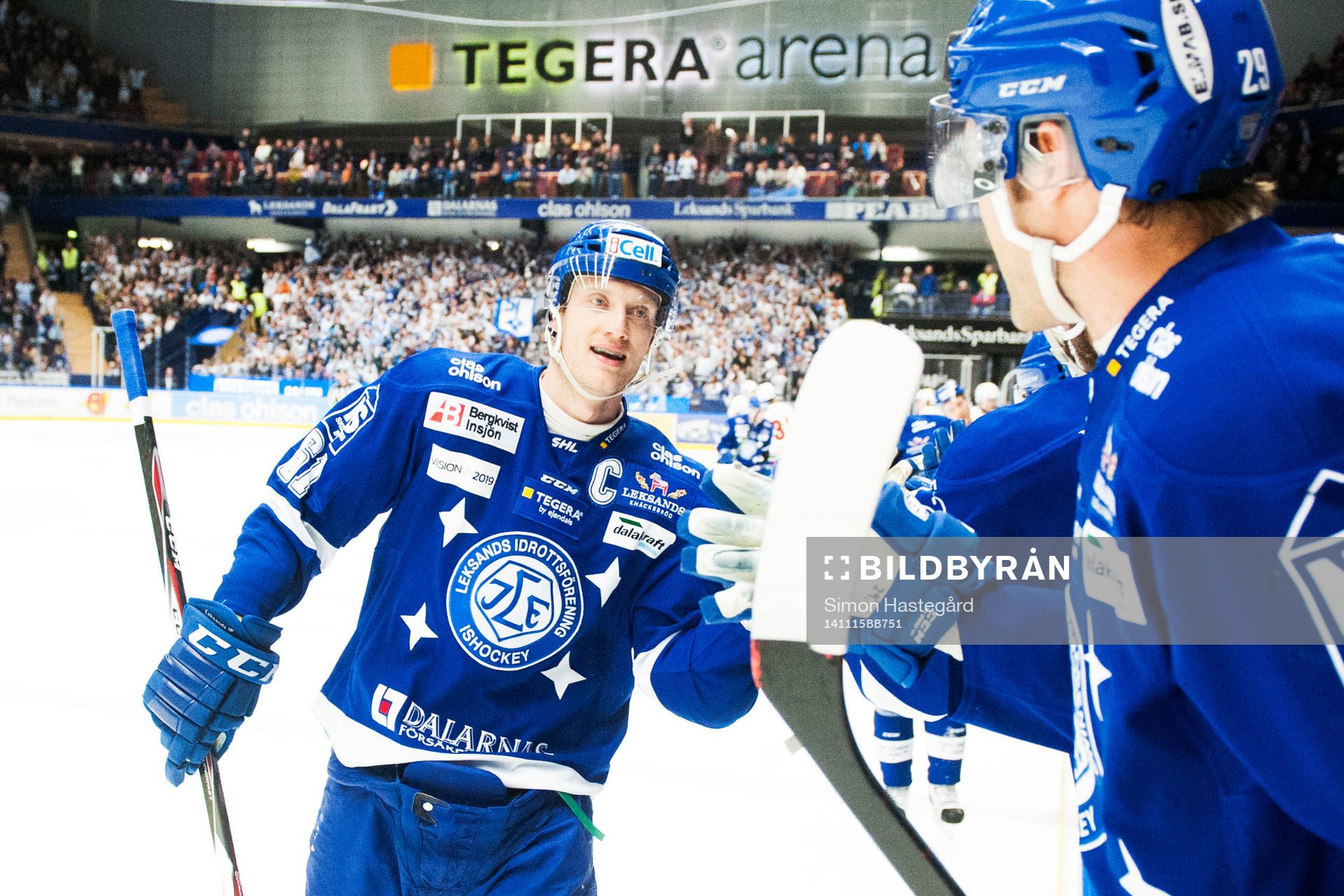 Leksands Johan Ryno jublar