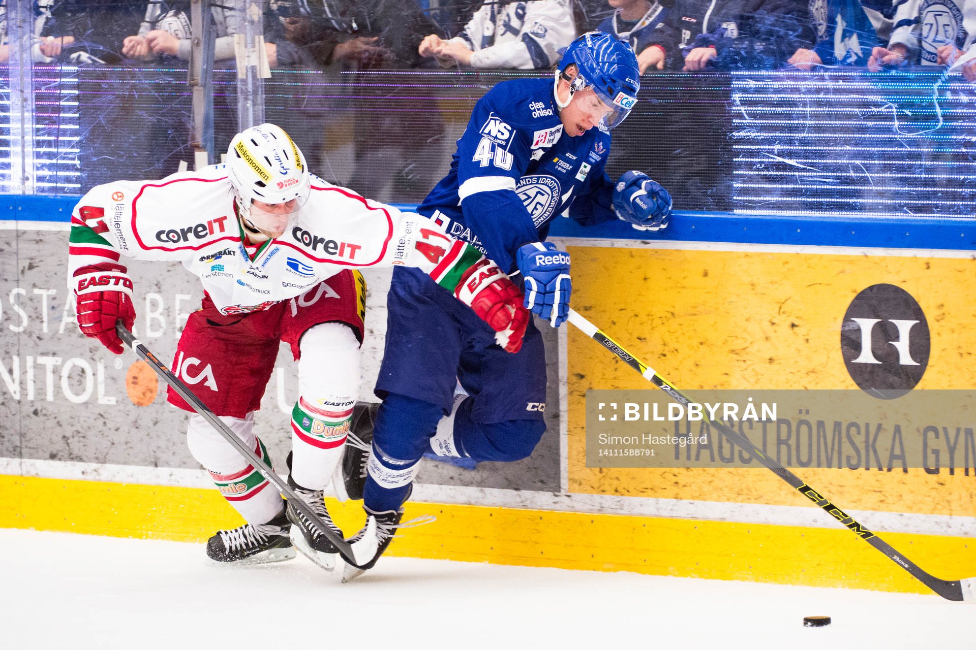 Modos Oscar Hedman och Leksands Tomi Sallinen