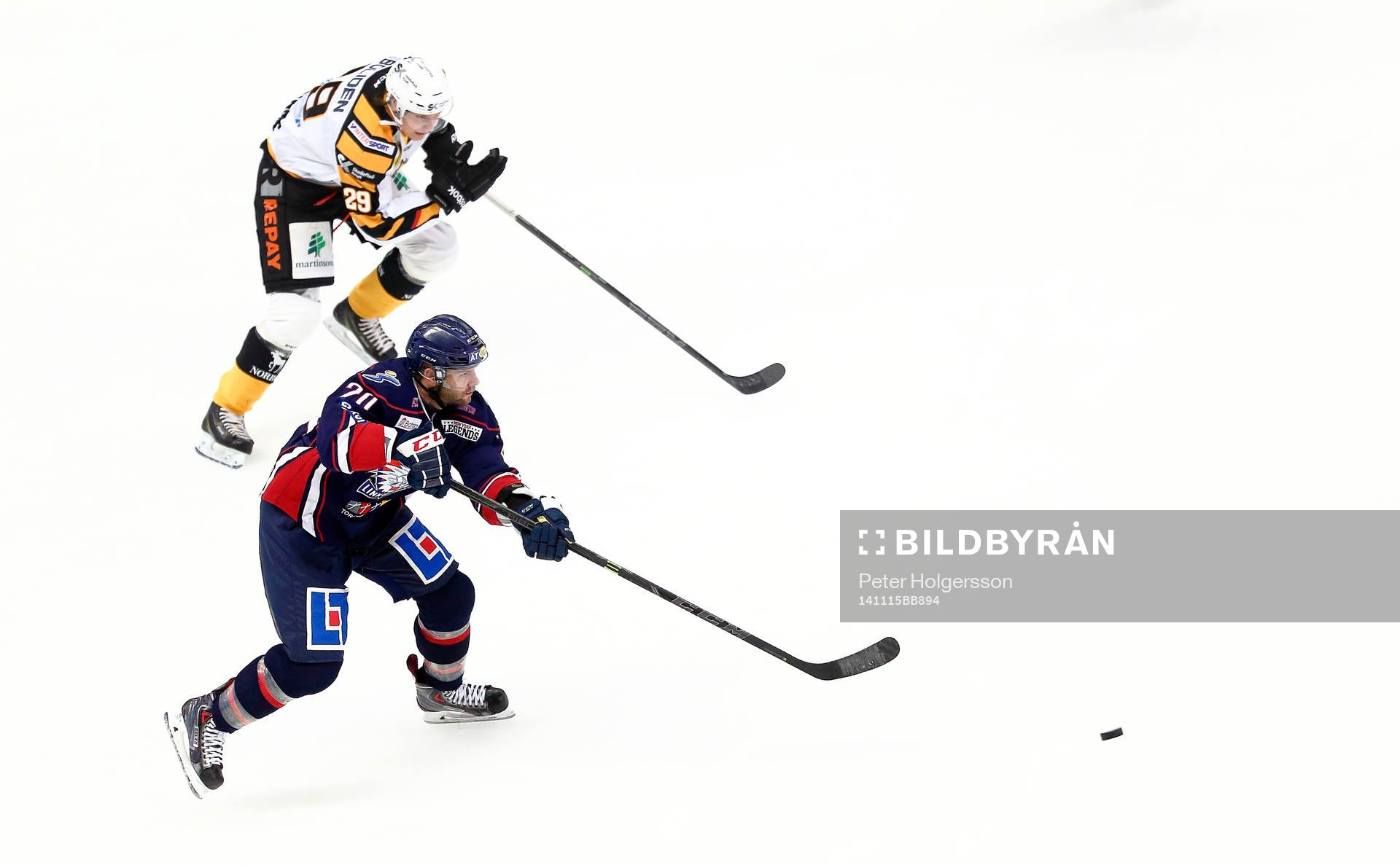 Linköpings Jeff Taffe, Skellefteås Oskar Sundqvist
