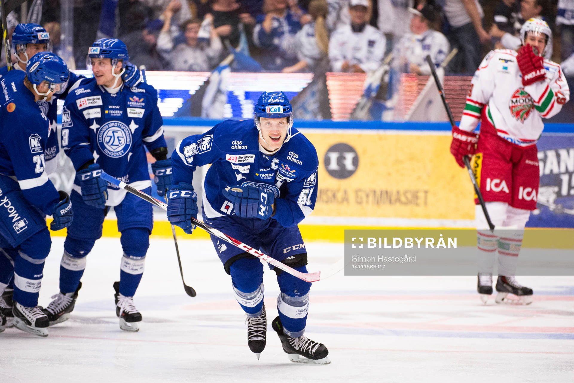 Leksands Johan Ryno jublar