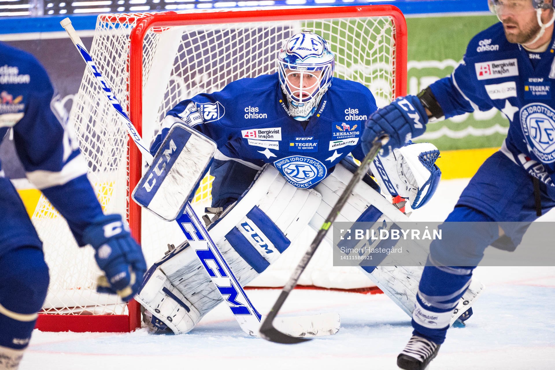 Leksands målvakt Oscar Alsenfelt