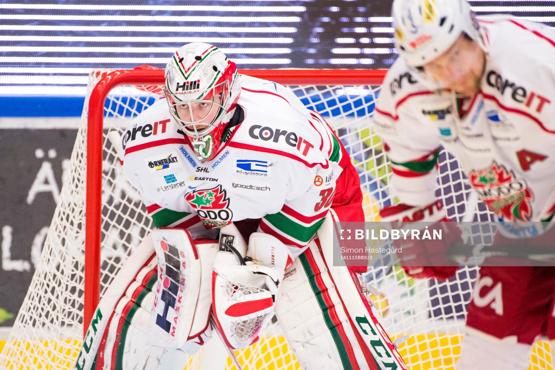 Linus Ullmark, målvakt i Modo