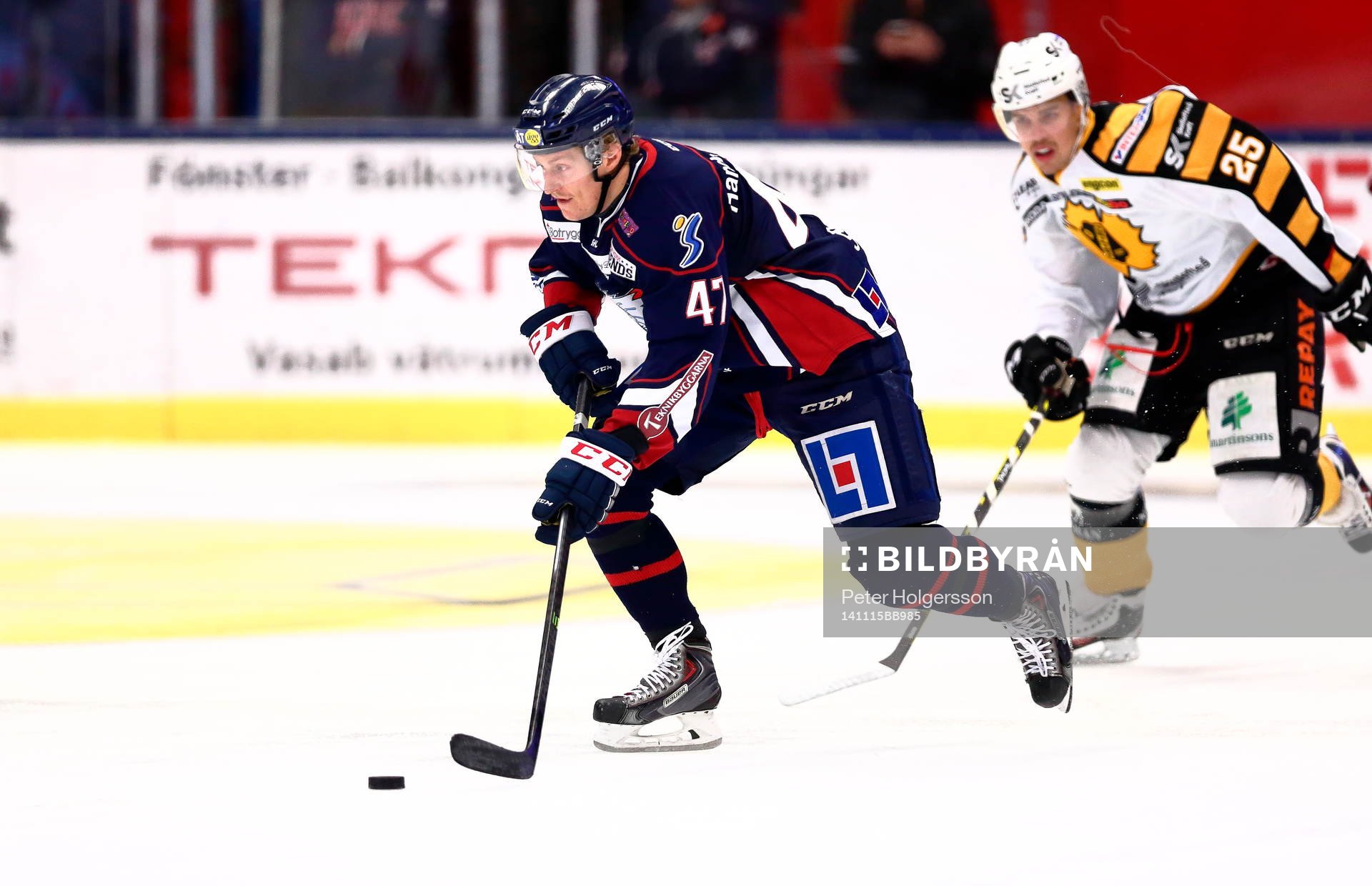 Linköpings Oscar Sundh, Skellefteås Axel Holmström