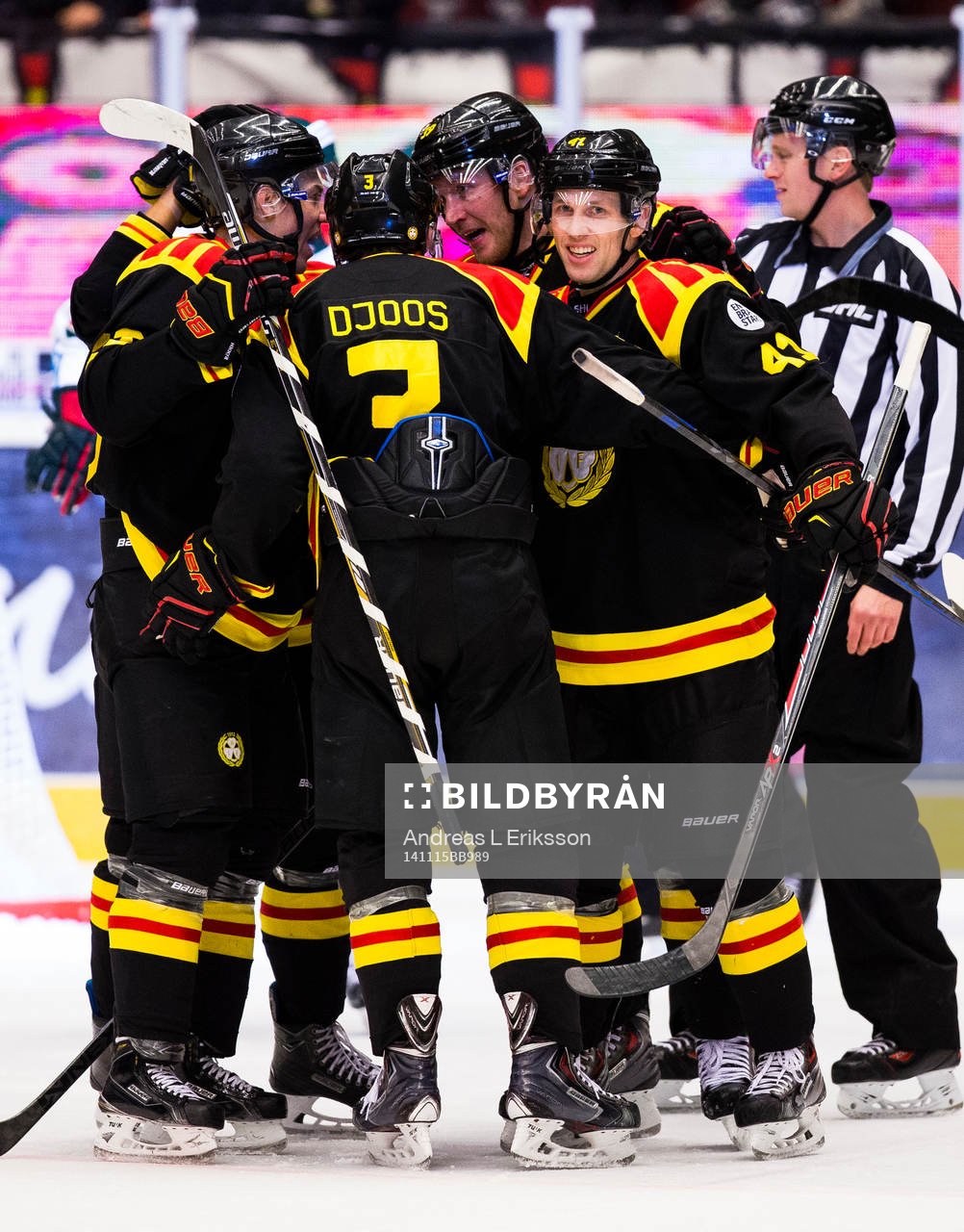 Brynäs Greg Scott jublar