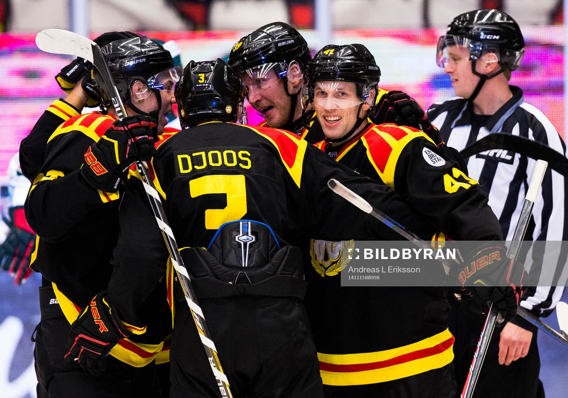 Brynäs Greg Scott jublar