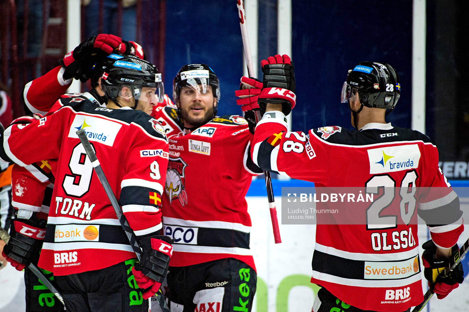Malmö Redhawks Mathias Tjärnqvist firas