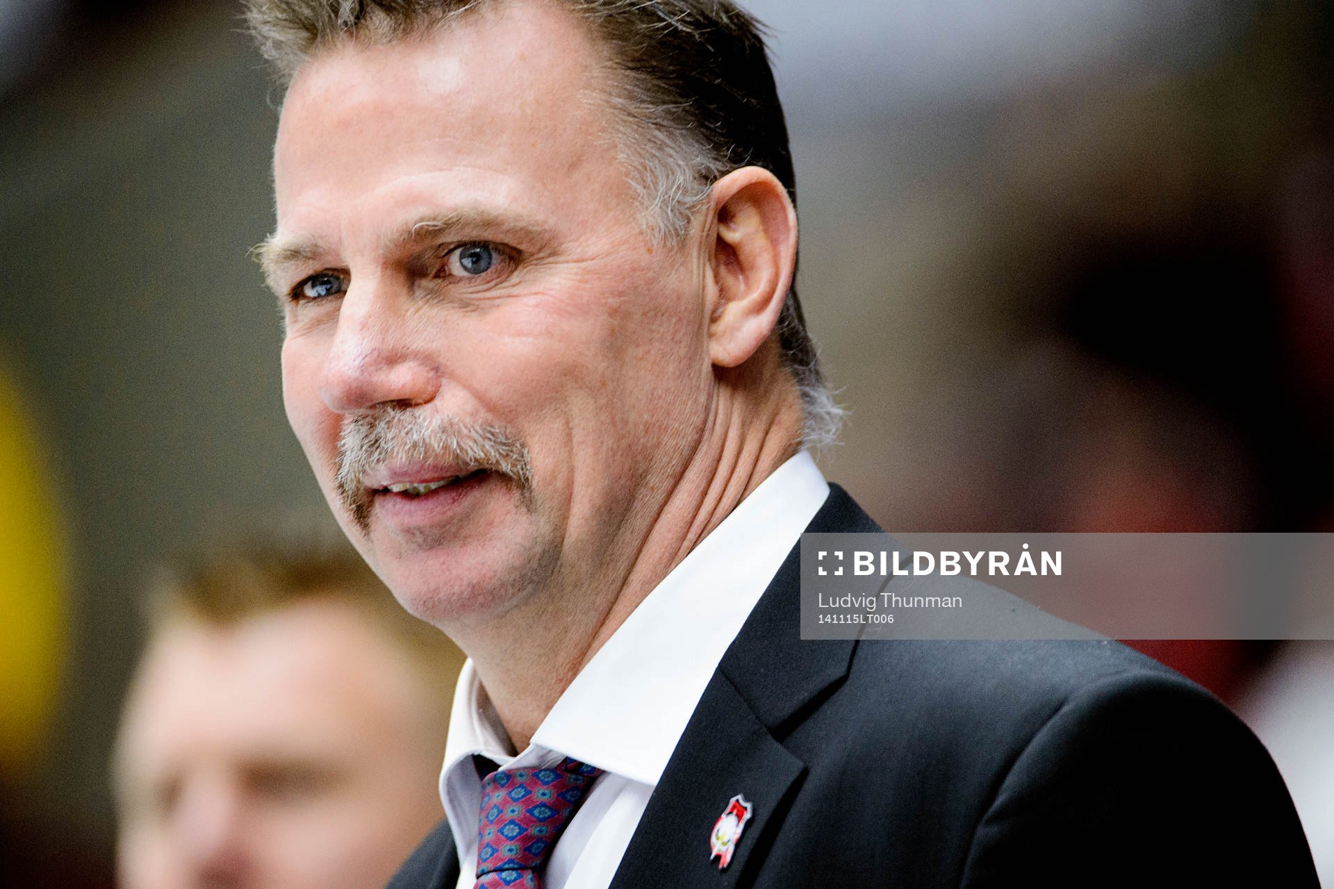 Malmö Redhawks tränare Mats Lusth