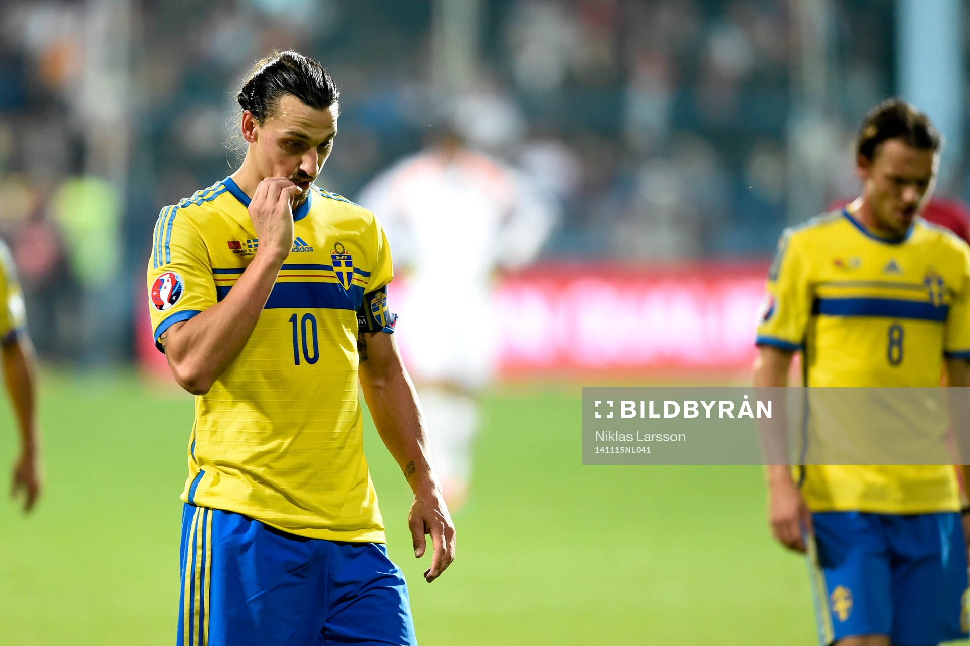 Sveriges Zlatan Ibrahimovic deppar