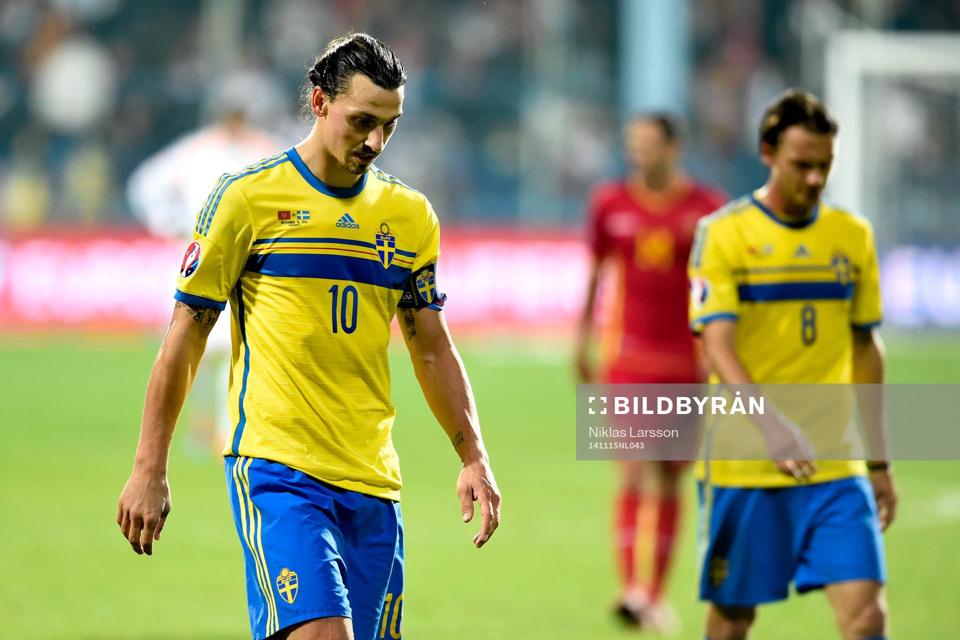 Sveriges Zlatan Ibrahimovic deppar