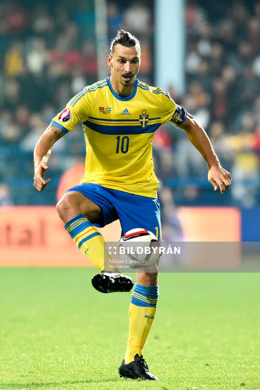 Sveriges Zlatan Ibrahimovic