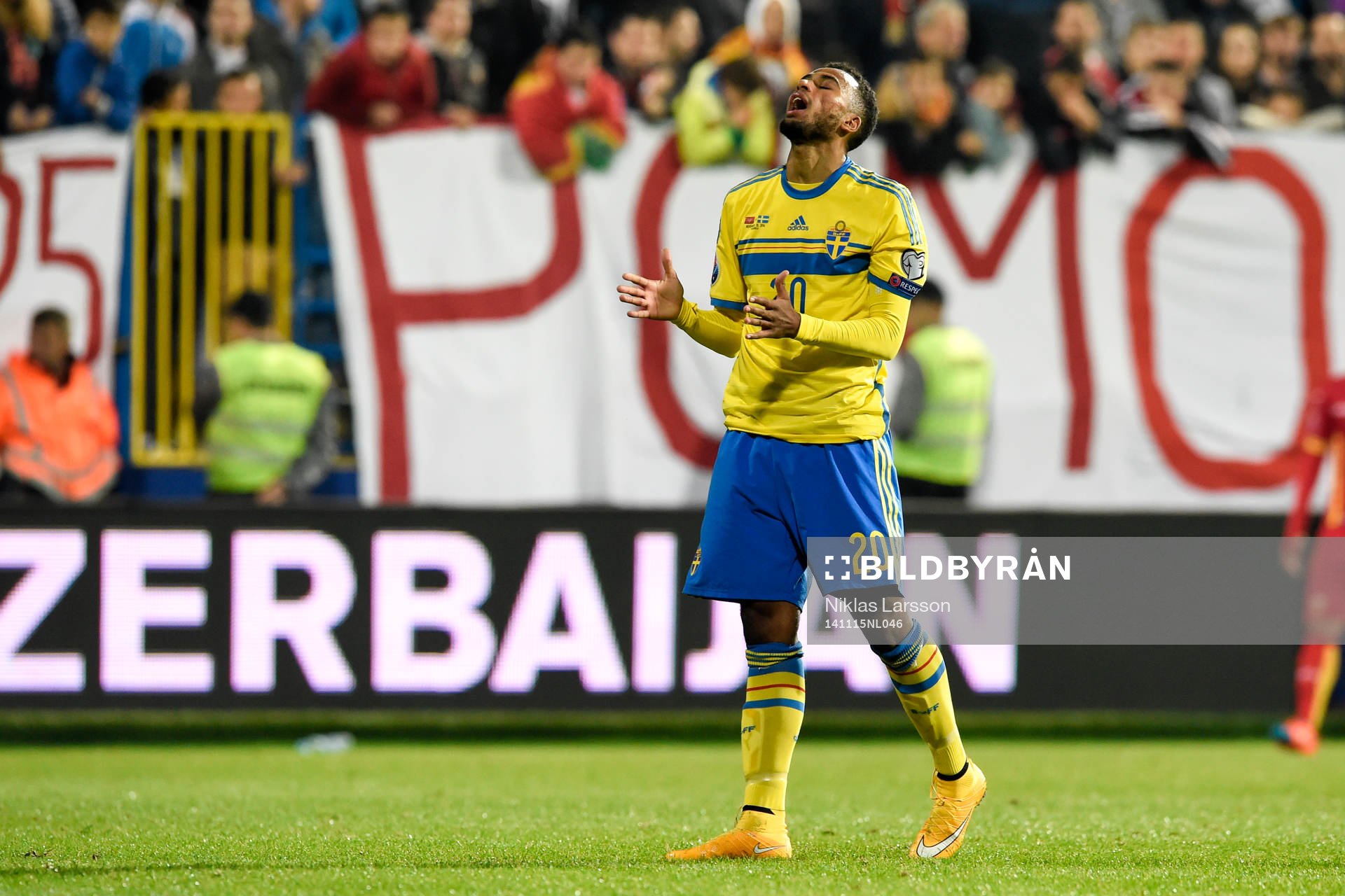 Sveriges Isaac Kiese Thelin
